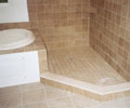 Master bath shower stall