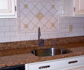 handmade tile backsplash